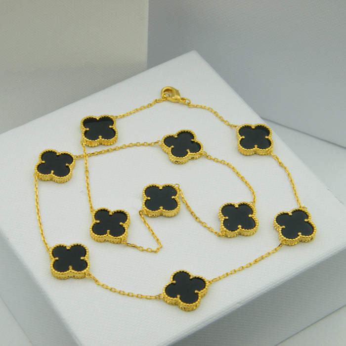 VAN4 Necklace 316L steel plating gold Jewelry 45CM/75CM Jewelry