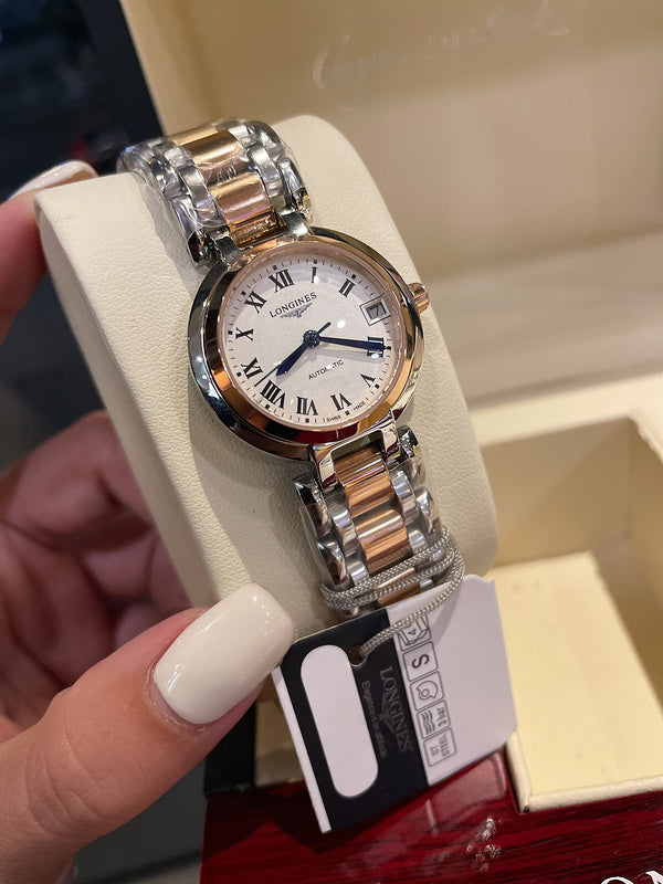 LW3 Deep-sea white mother-of-pearl literal watch for women