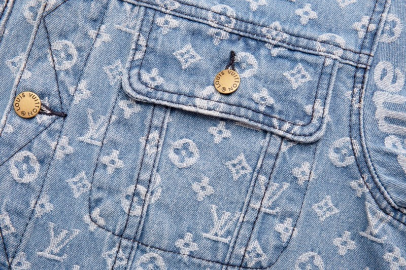LVC024 New high-quality spring and autumn men'sand women’s jacket denim jacket clothes