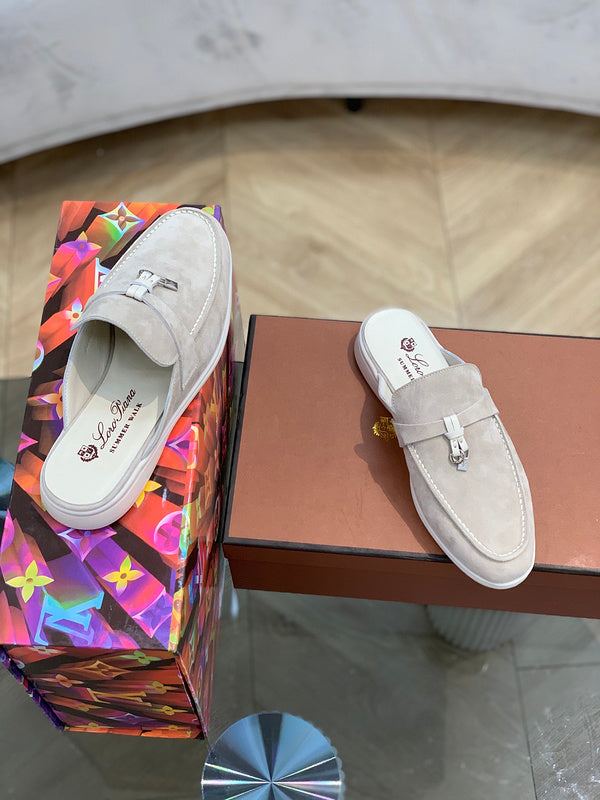 GLS19 Leather shoes Women35-42 Man40-45 Slipper with box