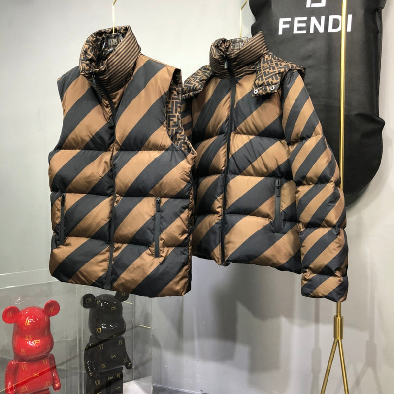 FKC1 Double waistcoat 90 goose down +10 feather filling, men and women alike