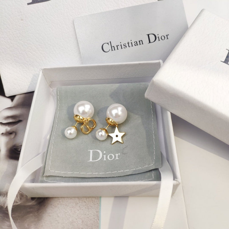 DE100 Fashion high quality alloy imitation pearl earrings Jewelry