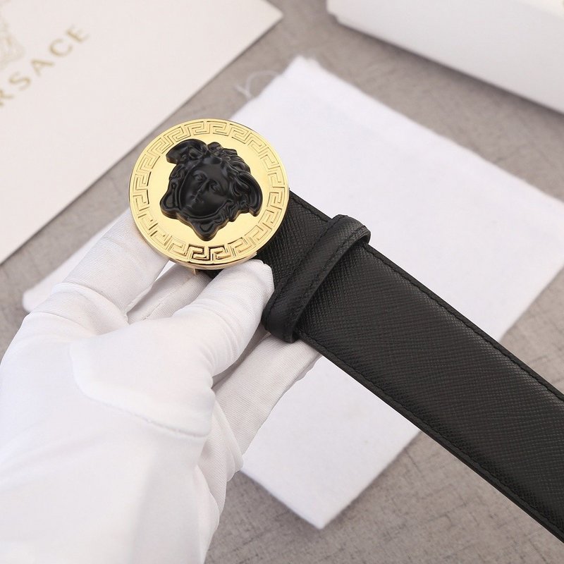 VBL4 Real leather 4.0CM 95-125CM Belt with all packing