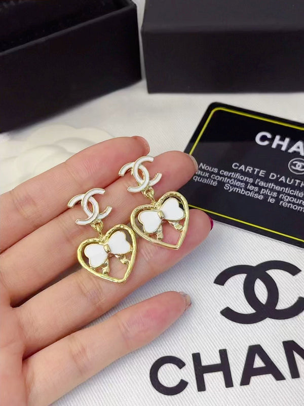 A1110 Women's new bow earrings jewelry