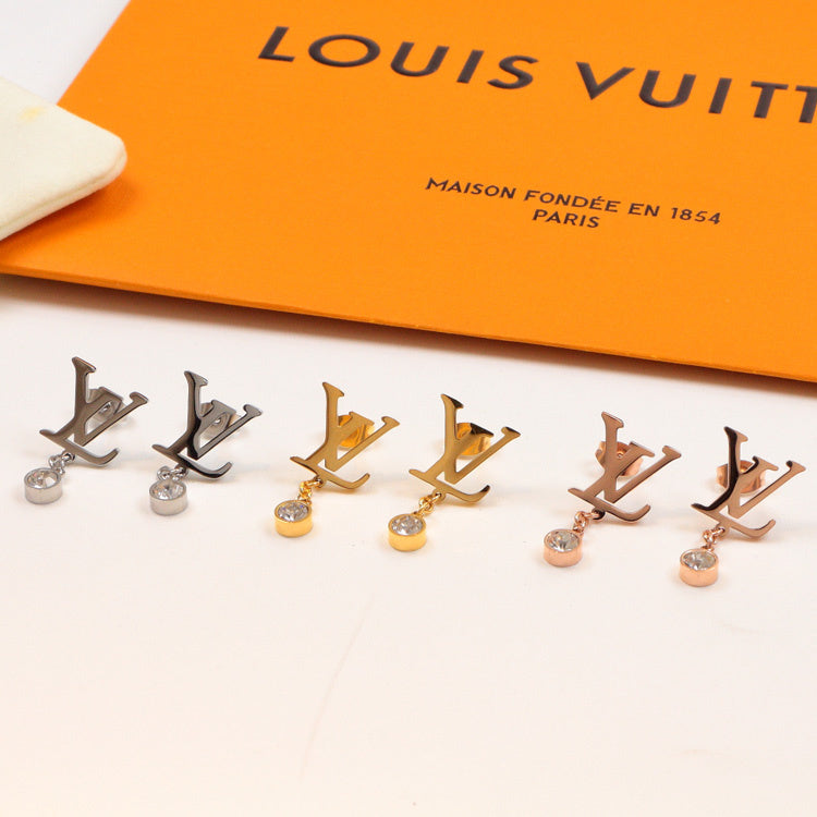 LVE23 316 stainless steel fashion earrings Jewelry