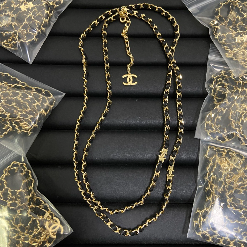 CHN112 Women's 26p long necklace, sweater chain jewelry