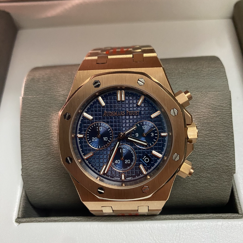 RW79 Men's rose gold mechanical watch with 316L steel case 41MM