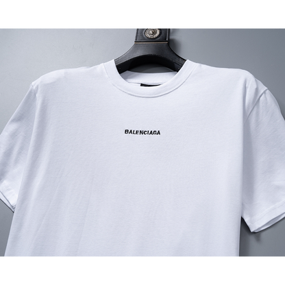 BAC17 New men's and women's summer pure cotton short sleeved top clothing