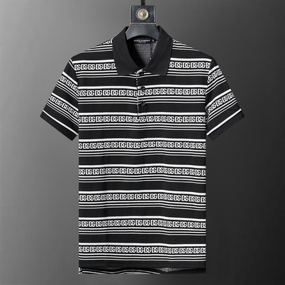 DGC18 New men's short sleeved polo top+shorts clothing