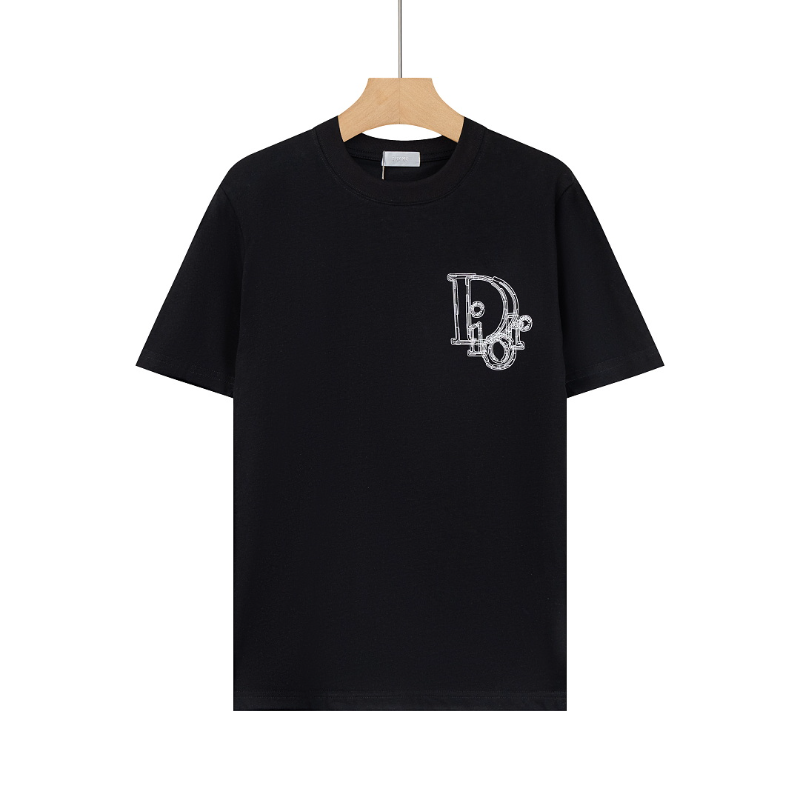 DIC42  New men's and women's summer pure cotton short sleeved top clothing