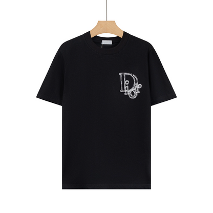 DIC42  New men's and women's summer pure cotton short sleeved top clothing