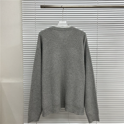 CEC1  Autumn and winter new high-quality men's and women's fashion brand new sweater jacquard letter clothing
