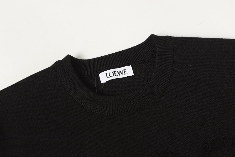 LOC41 Autumn and winter new high-quality men's and women's fashion brand new sweater jacquard letter clothing