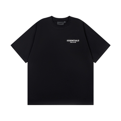 FGC12 New Men's and Women's Summer Pure Cotton Top with Casual Style and Loose Size Clothing