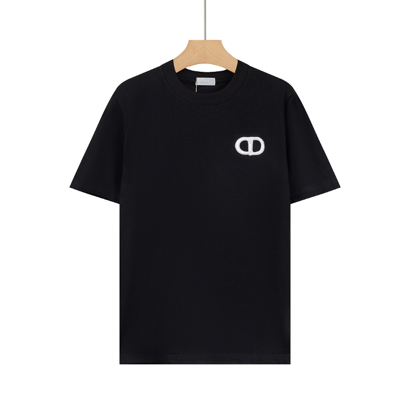 DIC41 New men's and women's summer pure cotton short sleeved top clothing