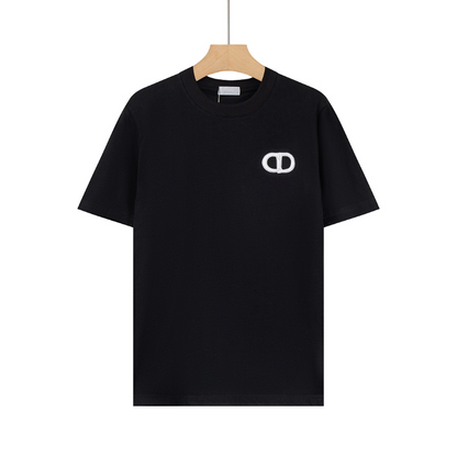 DIC41 New men's and women's summer pure cotton short sleeved top clothing