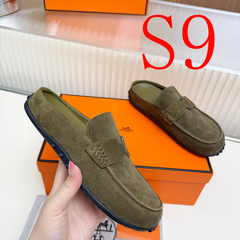 OHS2 Women slipper Leather Sole Shoes 35-41 with box