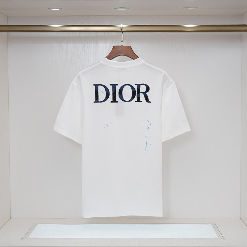 DIC37 New men's and women's summer pure cotton top T-shirt clothing