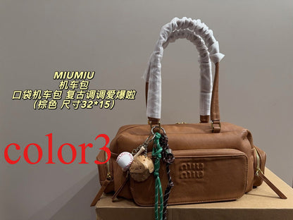 MIP2  Women's Fashion Retro  32*15cm Shoulder Bag