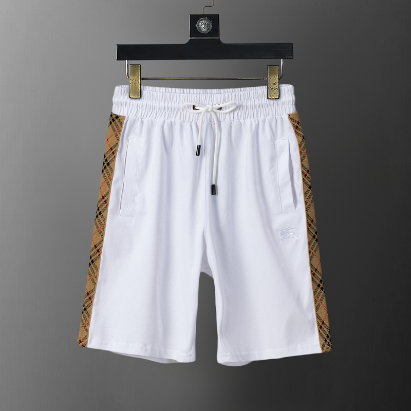BUC050 New men's summer pure cotton polo top+shorts two-piece outfit clothing