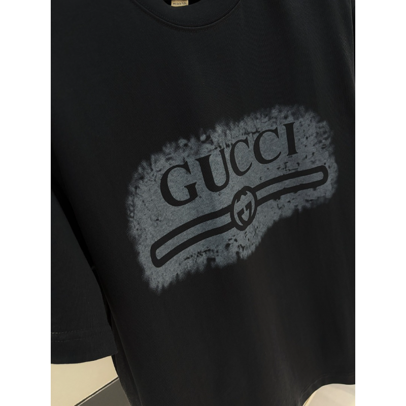 GUC050  New men's and women's summer pure cotton top T-shirt Clothing