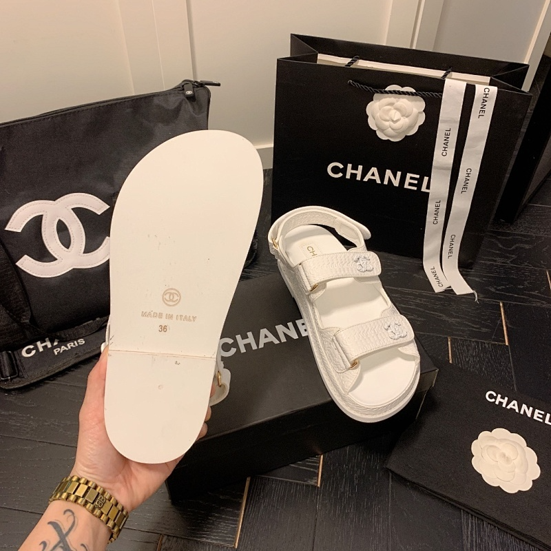 MCS57 Synthetic Leather slippers 35-41 Shoes With box