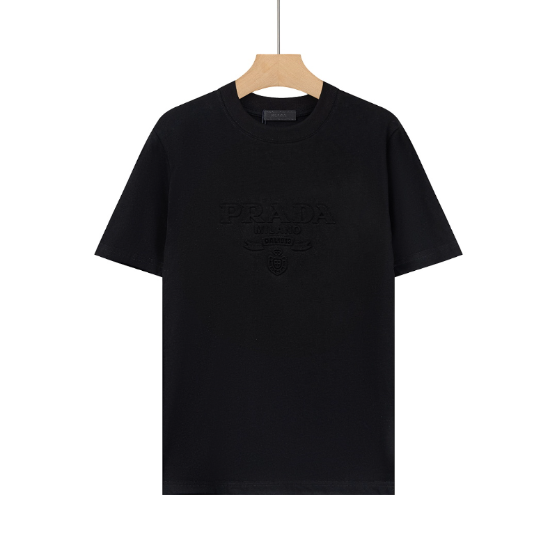 PRC35  New men's and women's summer pure cotton short sleeved top clothing