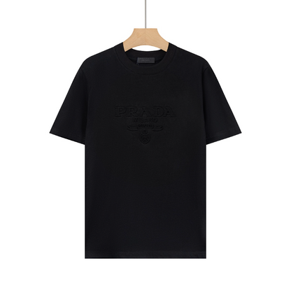 PRC35  New men's and women's summer pure cotton short sleeved top clothing