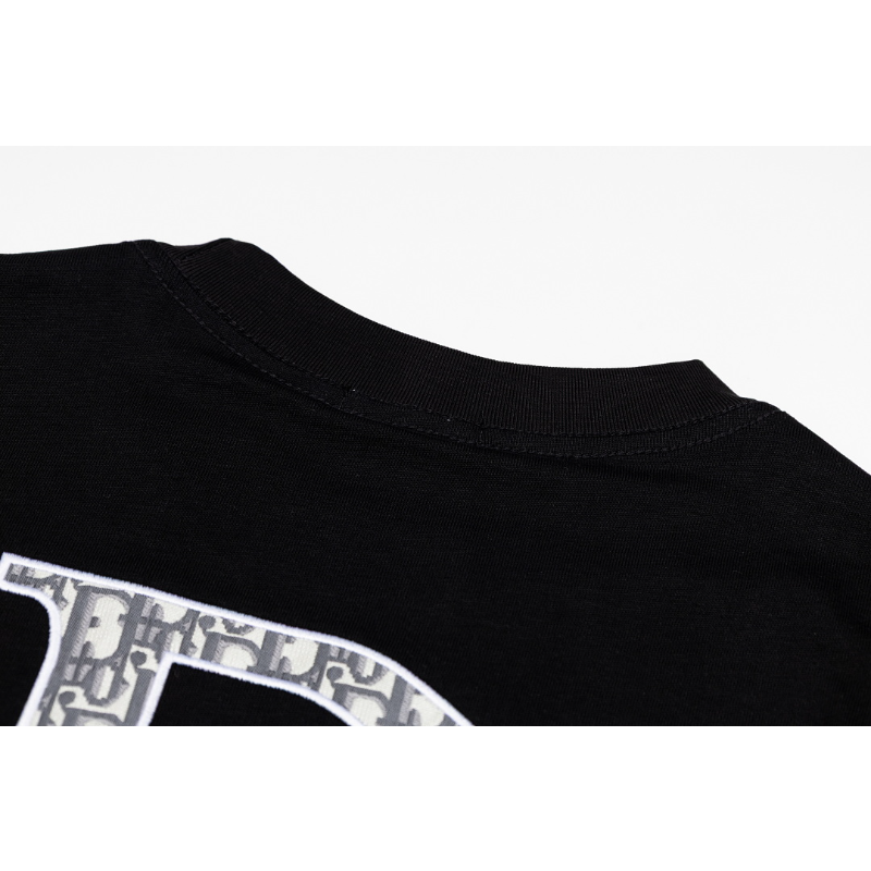 DIC40 New men's and women's summer pure cotton short sleeved top clothing