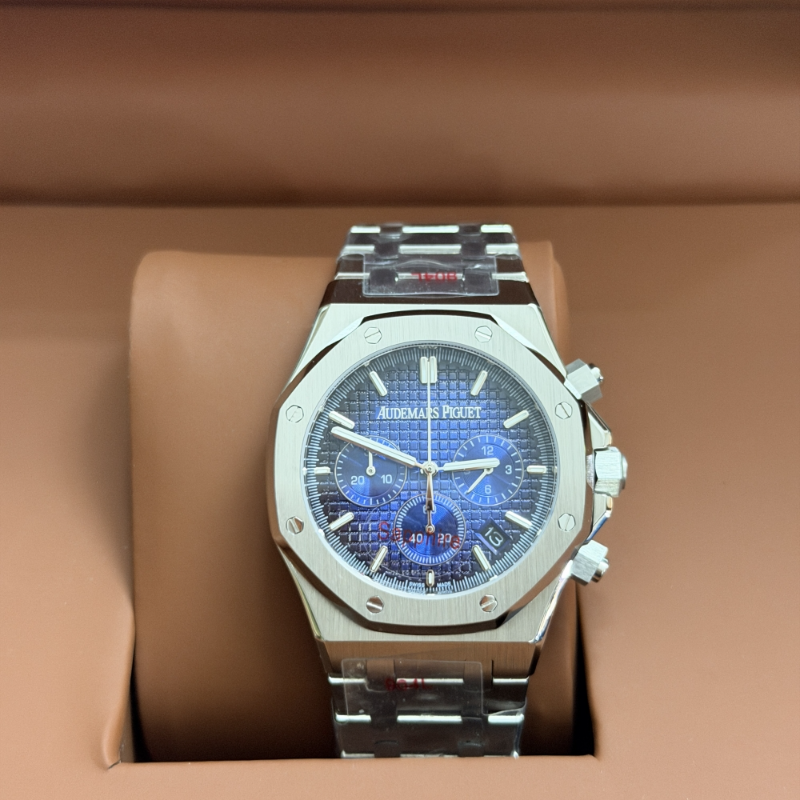 APW1 Fashion classic stainless steel quartz watch 42mm men's watch with gift box