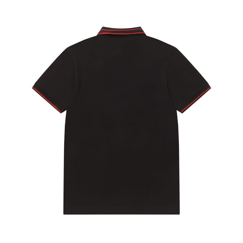 GUC030 New Summer Men's Polo Top with High Quality Beaded Pulling Frame Cotton Fabric Clothing