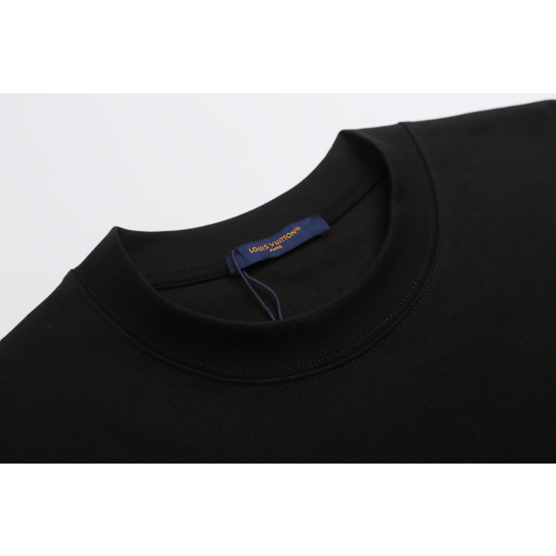 LVC221 New men's and women's summer pure cotton short sleeved top clothing Over size