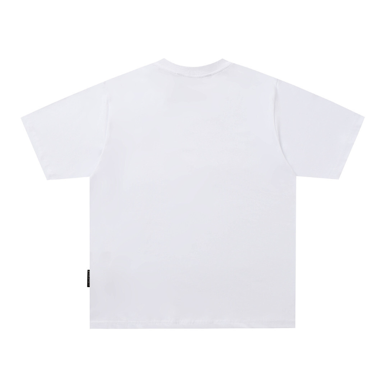 PAC4 New men's and women's summer pure cotton top T-shirt Clothing