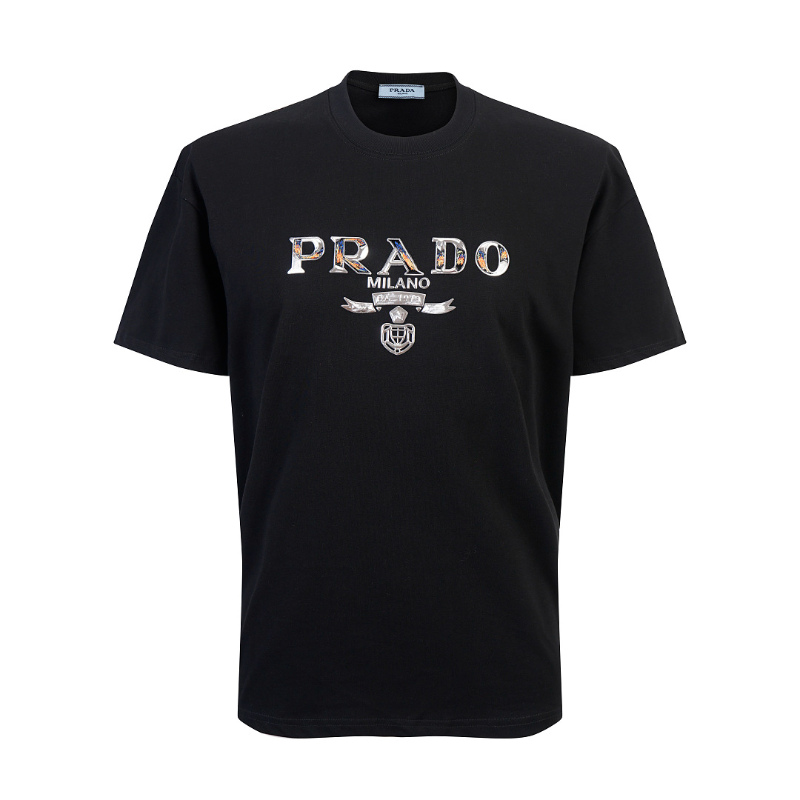 PRC88 New men's and women's summer pure cotton top T-shirt Clothing