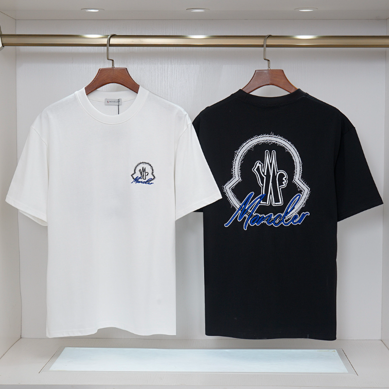 MOC12 New men's and women's summer pure cotton top T-shirt clothing