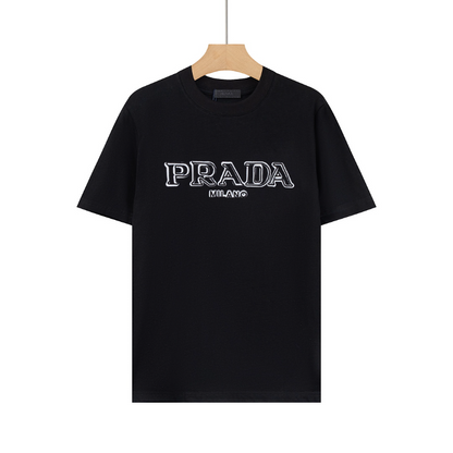 PRC36  New men's and women's summer pure cotton short sleeved top clothing