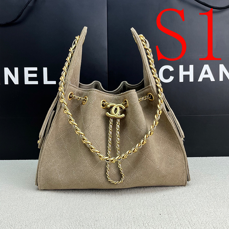LCP11 Suede cowhide Bag 30-12-26CM Shoulder bags