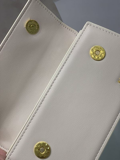 LJP03 Leather Bag 21-10-6CM Bags with box