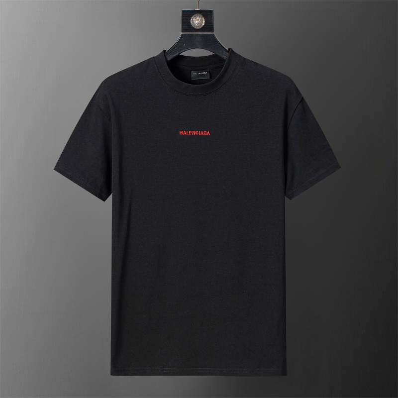 BAC17 New men's and women's summer pure cotton short sleeved top clothing