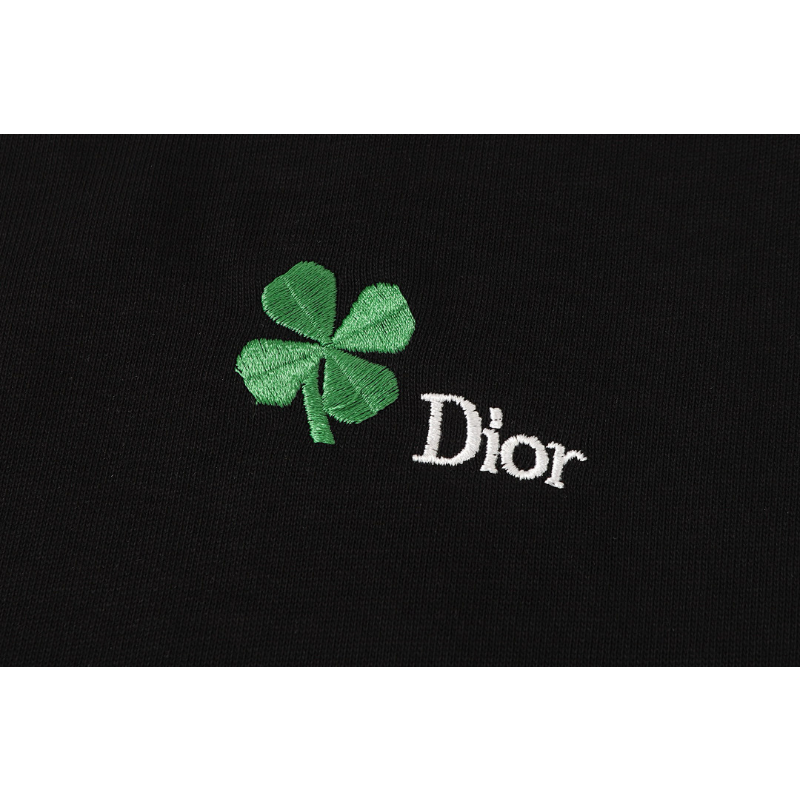 DIC38 High quality men's and women's pure cotton summer short sleeved T-shirt embroidered clothing