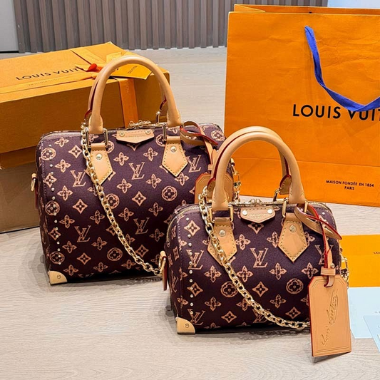 MLP61 Leather bag 25CM 20CM  Bags with Box