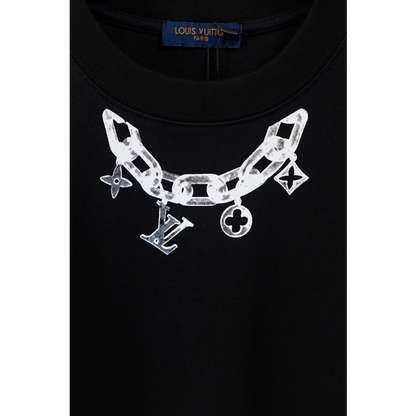 LVC054 New men's and women's summer pure cotton top T-shirt clothing