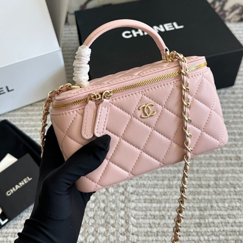 ACP67 Leather Bags 18CM Bag with Box