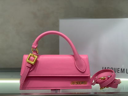 LJP03 Leather Bag 21-10-6CM Bags with box