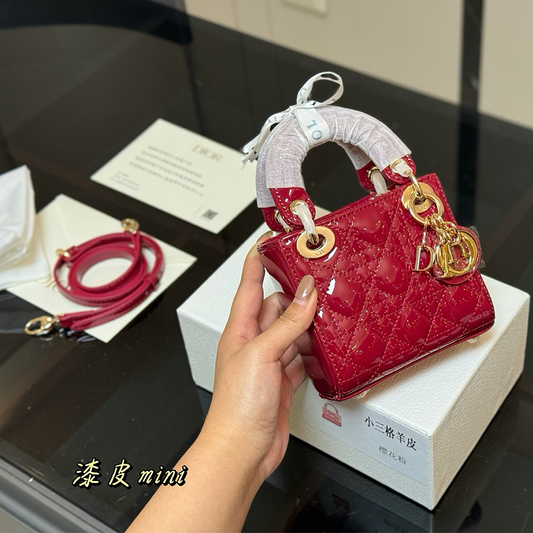 ADP0 Leather Bags Mini 13-11CM Bag With Box