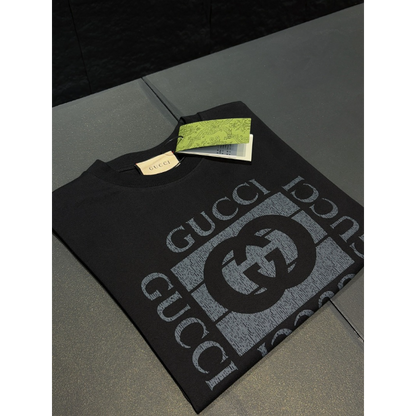 GUC051  New men's and women's summer pure cotton top T-shirt Clothing