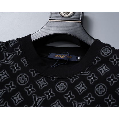 LVC204 New men's summer pure cotton top and short sleeved clothing