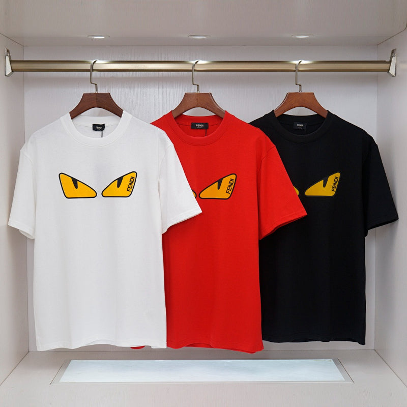 FEC4 New men's and women's summer pure cotton top T-shirt clothing