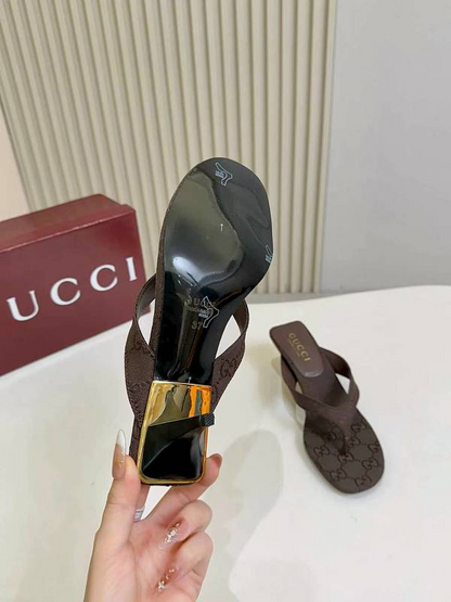 SHGS2 Women slipper high heels Shoes 35-43 with box