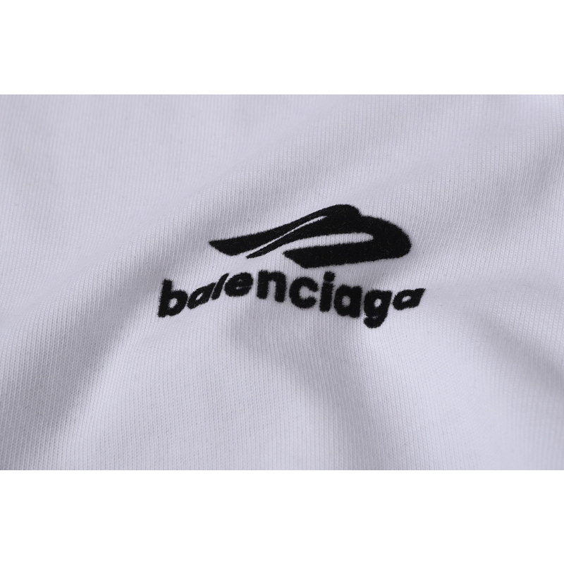 BAC32 New Men's and Women's Summer Short sleeved Cotton T-shirt Embroidered Craft Clothing